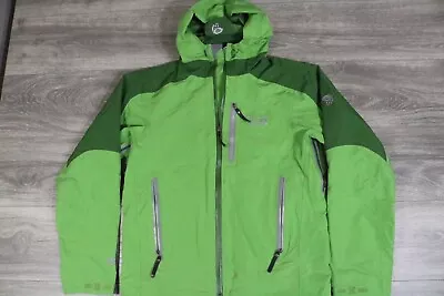 Mountain Hardwear Rain Jacket Men's Small Gore-Tex Hooded Green • $60