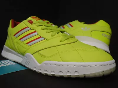 Adidas A.r. Trainer Semi Solar Yellow Lush Red Off White Boost Db2736 9 • $69.99