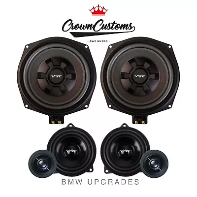 Bmw 3 Series Full Front Speaker Upgrade  F30/31/34/80 Vibe Optisound Car Audio • $348.13