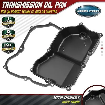 Transmission Oil Pan W/ Gasket For Volkswagen Passat Beetle Audi Q3 Auto Trans. • $30.99