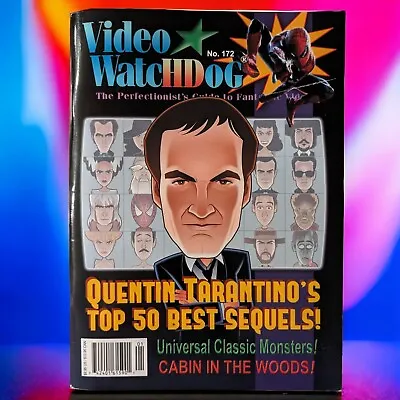 VIDEO WATCHDOG # 172 Tarantino Universal Classic Monsters Sequels FREE SHIP • $39.99