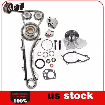 Timing Chain Kit Water Pump Set KA24DE 2.4L 2000 For Nissan Xterra DOHC • $62.83