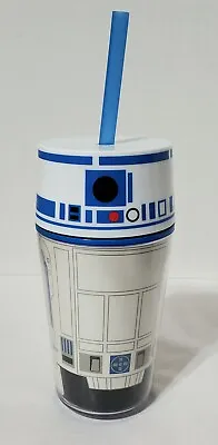 Star Wars R2D2 ZAK! Designs Insulated Travel Tumbler 14 Oz Straw Cup Disney • $5.99