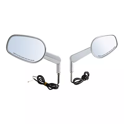 $52.99 • Buy Rear View Mirrors Muscle LED Turn Signals Fit For Harley V ROD VRSCF 2009-17 16