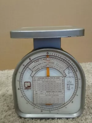 Vintage1985 Model Y-5 5 Lb Postal Scale • $2.99