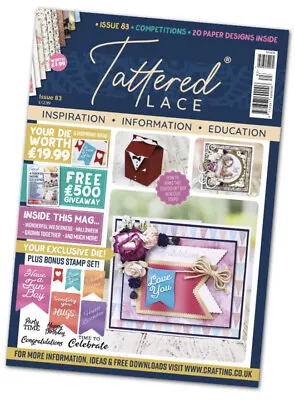 TATTERED LACE MAGAZINE ISSUE 83 - Free P&P. New & Sealed. • £7.75