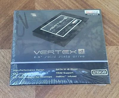 OCZ Vertex 4 128GB Internal 2.5  (VTX425SAT3128G) SSD } New Sealed + Fast Ship • $99.99
