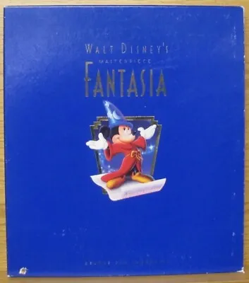 Laserdisc: Disney's FANTASIA - 50th Anniversary Boxed Set - 3 Discs Lithograph • $25