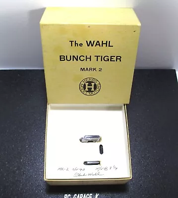 The WAHL BUNCH TIGER MARK2 Vintage Ignition Engine For Model Airplanes Rare F/s • $449.99