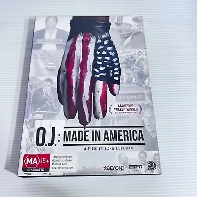 £8.82 • Buy OJ Made In America DVD Documentary 3-Disc Set Celebrity Media Violence Criminal