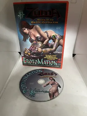 Zuma Tales Of An Erotic Gladiator Erotomation 2 - Rare OOP - DVD ANIMATION 18 • $38.95