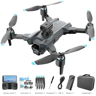 CS15 Drones Quadcopter 4K Drone With HD Camera WiFi FPV Obstacle Avoidance 24min • $55.95