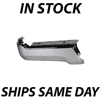 NEW Chrome - Rear LH Driver Side Bumper Face Bar For 2017-2022 Ford F-250 F-350 • $107.49