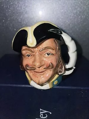 Royal Doulton Miniature Character Toby Jug Capt Henry Morgan D6510 • £12.99