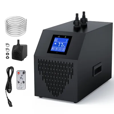 300L Water Chiller Hydroponic Aquarium Chiller 1/3 HP 79 Gal Fish Tank Cooler • $195.99