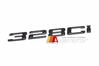 $18.99 • Buy Rear Trunk Emblem Badge Real Carbon Fiber Letters 328Ci Fit For BMW E46 3-Series