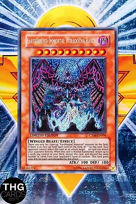 Earthbound Immortal Wiraqocha Rasca CT06-EN004 Secret Rare Yugioh Card 1 • £4.29