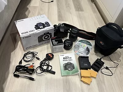 EOS 550D Canon Camera Kit • £300