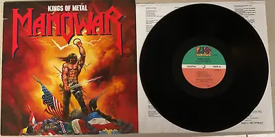 Manowar - Kings Of Metal Promo Vinyl Lp -mint • $79.95