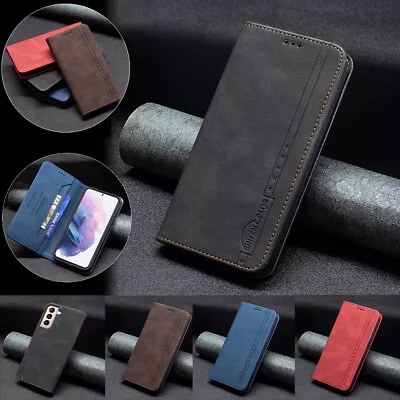 For Vivo Y21 Y21S Y33S Y11 Y15 Y12 Y17 Y51A Y51S Leather Wallet RFID Case Cover  • $16.88