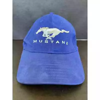 VINTAGE Ford Mustang Hat (BLUE) • $42.96
