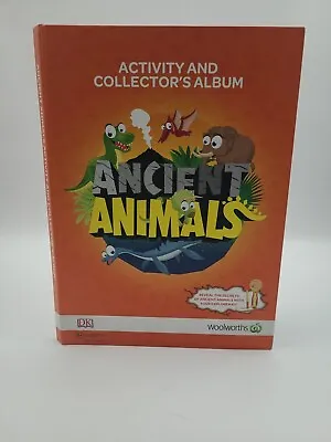 Woolworths Activity & Collectors Album Ancient Animals Complete Cards In Folder • $13.95