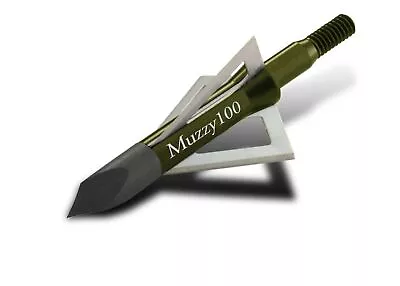 Muzzy 235 Bowhunting 125 Grain 3 Blade Broadhead 1-3/16  Cutting Diameter ... • $42.57