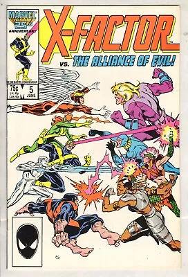 X-Factor #5 (NM-) (1986 Marvel) [b] 1st Brief Apocalypse! • $37.88