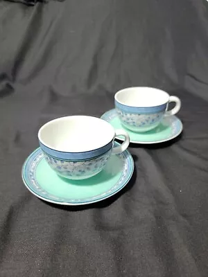 Susanne By Mikasa Set Of 2 CUPS &  2 SAUCERS SL 104 • $20