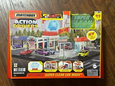 Matchbox Action Drivers Super Clean Car Wash Playset (Unopened) | [NEW] • $29.99