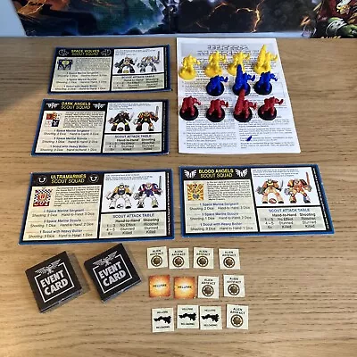 Ultra Marines Board Game Space Marine Warhammer 40k Scouts Game Spare Parts OOP • £19.99