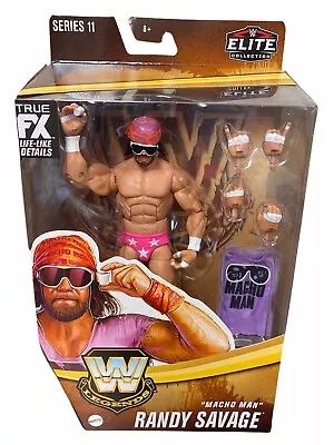 WWE ELITE COLLECTION Legends Series 11 Macho Man Randy Savage 2021 In Hand • $59.98