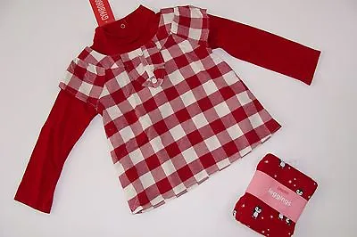 $24.99 • Buy Gymboree Holiday Penguin Chalet Girls Size 2T Plaid Top Shirt Snow Leggings NWT 