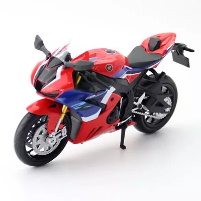 1/12 Honda CBR 1000RR-R Fireblade Motorcycle Model Diecast Motorbike Toy Red • £24.62