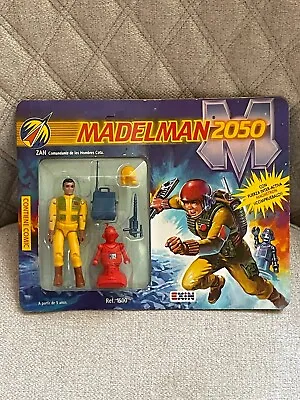 Rare Vintage 1988 Exin Madelman 2050 Zan Action Figure Spanish Gi Joe New • $199.99