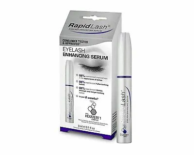 RapidLash Eye Lash Enhancing Serum 3ml UK Seller Fast Shipping • £9.82