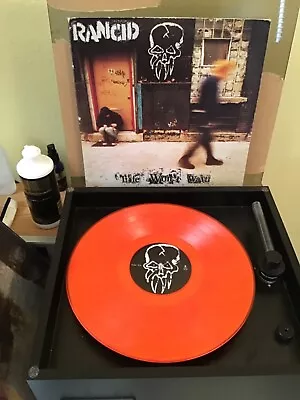 Rancid - Life Won't Wait Clear Orange Vinyl LP 2014 Ed 1st Press VPI Cleaned • $54