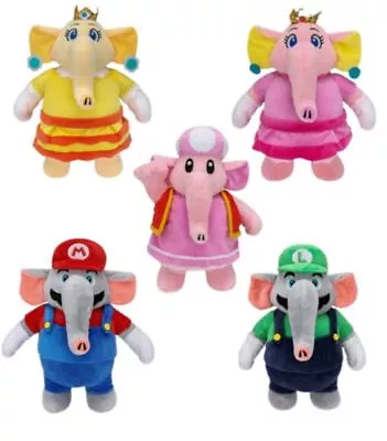 11  Super Mario Bros Wonder Plush Toys Elephant Series Stuffed Doll Xmas Gifts • £12.99