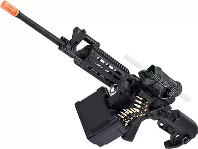 Evike Matrix Golden Eagle M4 LMG Airsoft AEG Light Machine Gun (18.75  / Black) • $320.85