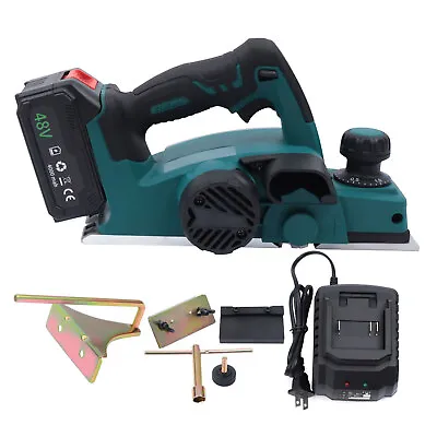 Cordless Lithium Battery Planer Tool Set With Battery Charger Planers Power Tool • $110