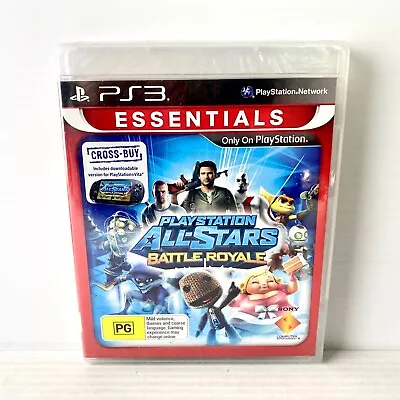 Playstation All-Stars Battle Royale - PS3 - Brand New Sealed - Free Postage • $38.88