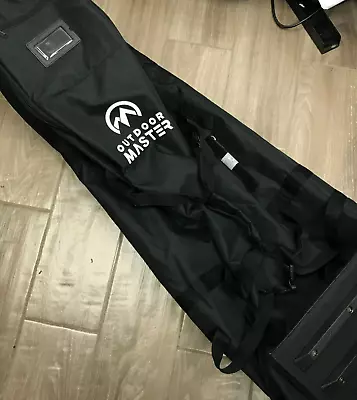 Outdoor Masters Padded Golf Travel Bag With Reinforced Wheels Soft Sided • $50.96