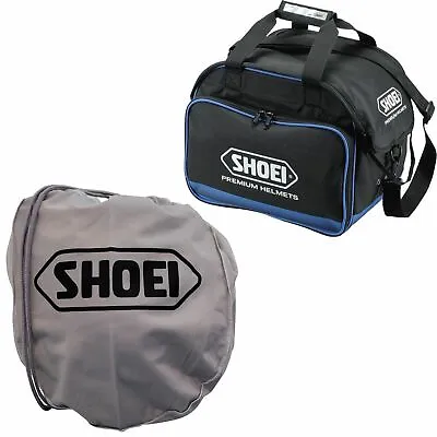 Genuine Shoei Fleece Lined Motorcycle Helmet Racing Bag Or Cloth Helmet Bag • $221