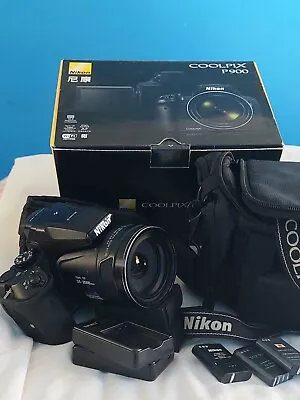 Nikon Coolpix P900 Digital Camera With 83x Optical Zoom. Great Condition! • $730