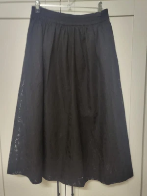 $60 • Buy Gorman 10 Stripey Skirt Black Midi
