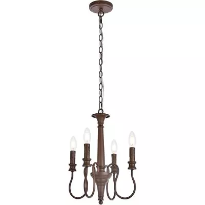 Chandelier Rustic Farmhouse Kitchen Bedroom Bathroom Candlestick Light Fixture • $144