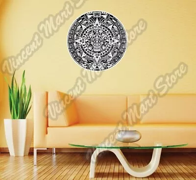 Maya Mayan Calendar Mexico Aztec Gift Idea Wall Sticker Room Interior Decor 22  • $19.99