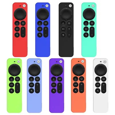 $11.99 • Buy Silicone Case Protective Cover For 2021 Apple TV 4K Siri Remote 2nd Generation