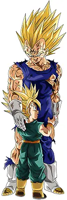 Majin Vegeta Dragon Ball Weatherproof Anime Sticker 6  Car Decal • $14.95