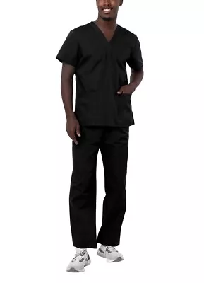 Adar Men Workwear Medical Nursing Doctor Uniform Scrub Set Uniform Shirt & Pants • $23.19